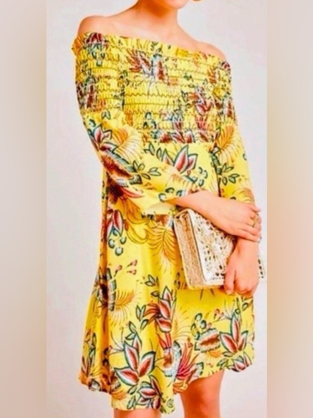 Farm Rio Bria Smocked Dress